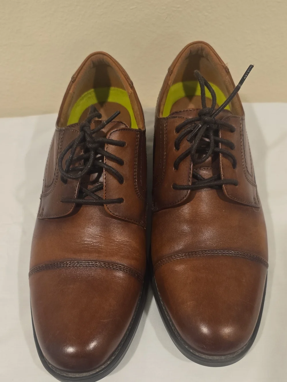 Florsheim Brown Cap-Toe Oxford Dress Shoes